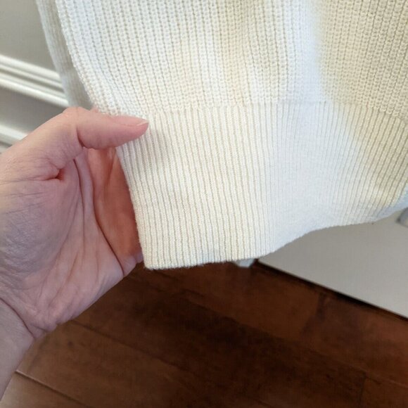 Wilfred women's off-white cream merino wool sweater in size small - Picture 6 of 7